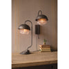 Kalalou CLL1231 Metal Dome Wall Lamp with Gems Detail