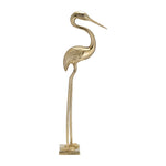Sagebrook Home 18023 Metal, 32" Casted Heron, Gold