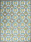 Nourison Sun N` Shade Contemporary Jade Area Rug