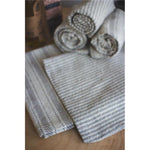 Kalalou NRV2033 Grey Cotton Napkins 3 Each Design Set of 6