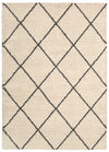 Nourison Brisbane Contemporary Ivory/Charcoal Area Rug