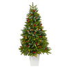 Nearly Natural T2310 56”  Artificial Christmas Tree  with 100 Clear LED Lights