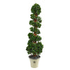 Nearly Natural T2204 68” English Ivy Topiary Spiral Artificial Tree