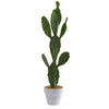 Nearly Natural 4338 37" Artificial Green Cactus Plant