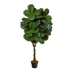 Nearly Natural T2041 4.5` Fiddle Leaf Fig Artificial Trees