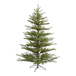 Nearly Natural 7` Vancouver Mountain Pine Artificial Christmas Tree with 374 Bendable Branches