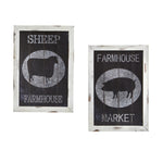 Nearly Natural Farm to Table Wall Decor (Set of 2)