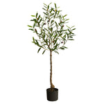 Nearly Natural T2724 4` Olive Artificial Tree