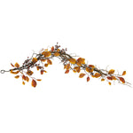 Nearly Natural 4` Fall Foliage, Berries  and Twig Artificial Garland