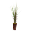 Nearly Natural 6965 4.5' Artificial Green Bamboo Grass in Bamboo Planter