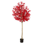 Nearly Natural T2770 6` Autumn Maple Artificial Fall Tree
