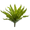 Nearly Natural 6144-S8 9" Artificial Green Birds Nest Fern Plant