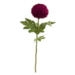 Nearly Natural 30`` Mum Artificial Flower (Set of 2)