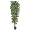 Nearly Natural 7` Bamboo Japanica Silk Tree