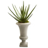 Nearly Natural 9098 29" Artificial Green Aloe Plant in Urn