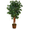 Nearly Natural T1399 68`` Sakaki Artificial Tree with 1470 Bendable Branches