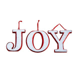 Nearly Natural D1048 8.5`` JOY Holiday Deluxe Shatterproof Ornament Set