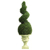 Nearly Natural 4` Cedar Spiral w/Decorative Vase (In-door/Out-door)