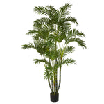 Nearly Natural 5` Areca Silk Tree