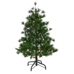 Nearly Natural 4` Yukon Mixed Pine Artificial Christmas Tree with 366 Bendable Branches