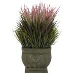 Nearly Natural 4124 Mixed Grass Silk Plant Indoor/Outdoor