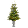 Nearly Natural T2305 56” Artificial Christmas Tree with 100 Clear Lights