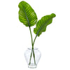 Nearly Natural 1475 Traveler's Palm in Glass Vase