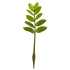 Nearly Natural 8327-S12 20" Artificial Green Zamioculcas Flower Stem, Set of 12