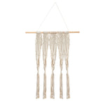 Nearly Natural 7130 2.5` x 2` Hand Woven Macrame Wall Hanging Decor