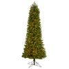 Nearly Natural T3513 8.5`Artificial Christmas Tree with 900  White LED Lights