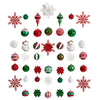 Nearly Natural D1043 Holiday Deluxe , 70 Count Christmas Tree Ornament Box Set