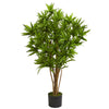 Nearly Natural 5578 4' Artificial Green Dracaena Tree