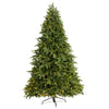 Nearly Natural 7.5` Wyoming Fir Artificial Christmas Tree with 500 Clear LED Lights and 1580 Bendable Branches