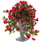 Nearly Natural Bougainvillea with Urn UV Resistant (Indoor/Outdoor)