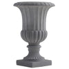 Nearly Natural 7507 16.5" Gray Decorative Urn (Indoor/Outdoor)