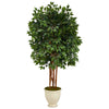 Nearly Natural T1390 5.5` Super Deluxe Ficus Artificial Trees in Decorative Urn