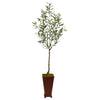 Nearly Natural T2552 69 `` Olive Artificial Tree in Decorative Planter