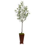 Nearly Natural T2552 69 `` Olive Artificial Tree in Decorative Planter