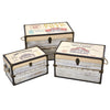 Nearly Natural 7033-S3 Classic Car Collection Trunk and Storage Boxes (Set of 3)