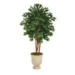 Nearly Natural T1395 55`` Sakaki Artificial Tree in Decorative Urn