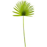 Nearly Natural 2212-S6 33" Artificial Green Fan Palm Spray Plant, Set of 6