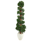 Nearly Natural T2203 70” English Ivy Topiary Spiral Artificial Tree