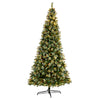 Nearly Natural T3049 10’ Frosted  Artificial Christmas Tree with 850 Lights