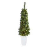 Nearly Natural T2245 50” Artificial Christmas Tree with 100 Clear LED Lights