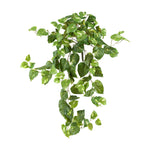 Nearly Natural 6060-S3 26" Artificial Green Pothos Hanging Bush, Set of 3