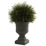 Nearly Natural 6744 Potted Grass with Decorative Urn