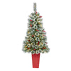 Nearly Natural T2256 52” Artificial Christmas Tree with 100 Clear LED Lights