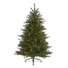 Nearly Natural 5`Napa Valley Fir Artificial Chrstmas Tree with 350 Clear Lights and 1107 Bendable Branches