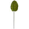 Nearly Natural 6121-S12 37.5" Artificial Green Real Touch Giant Pothos Leaf, Set of 12