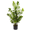 Nearly Natural 8326 3' Artificial Green Zamioculcas Plant